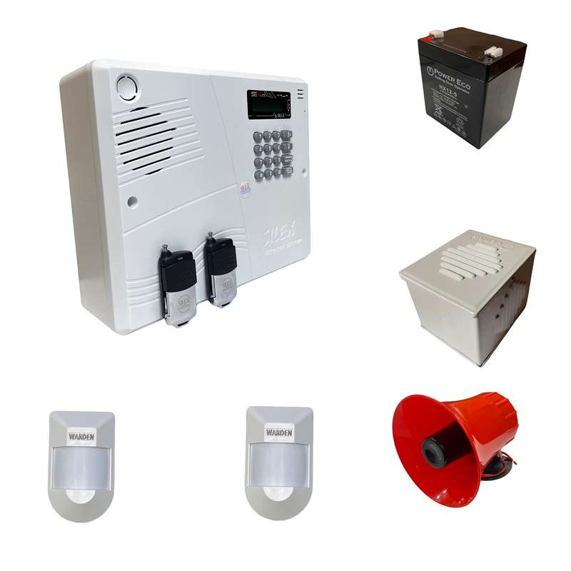 سیستم امنیتی دزدگیر سایلکس مدل SG8-lite