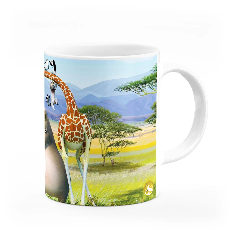 ماگ هومرو طرح انیمیشن ماداگاسکار مدل MG4234