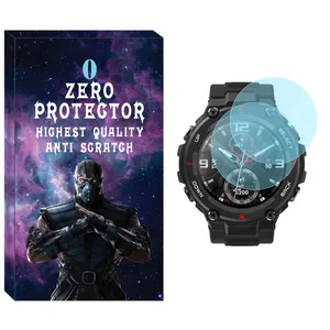 محافظ صفحه نمایش شیشه ای زیرو مدل SH-ZR مناسب برای ساعت هوشمند آمازفیت T-Rex بسته دو عددی