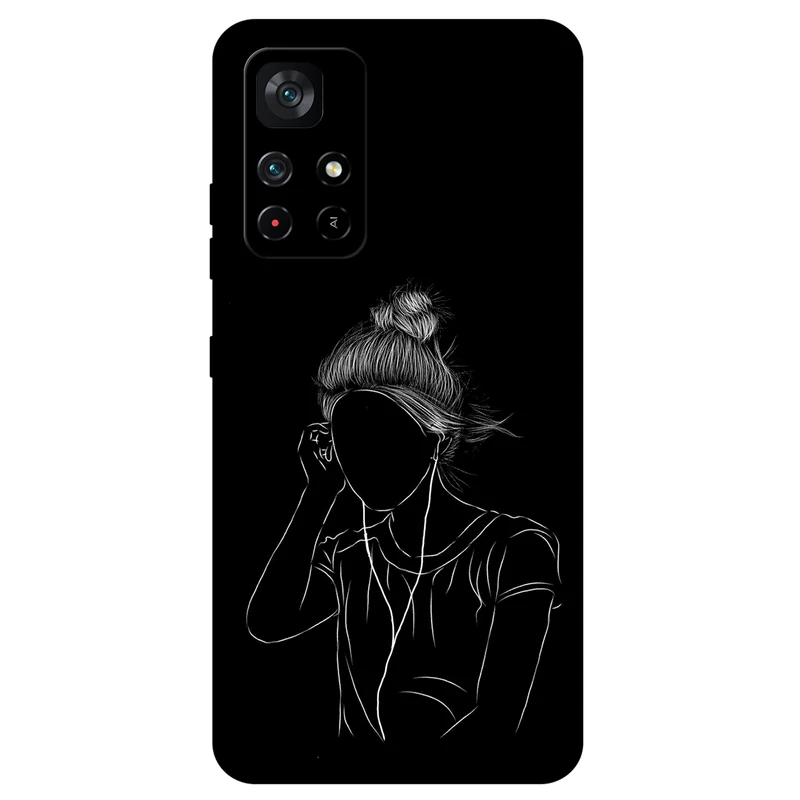 کاور مگافون طرح مینیمال مدل 1858 مناسب برای گوشی موبایل شیائومی Poco M4 Pro 5G  