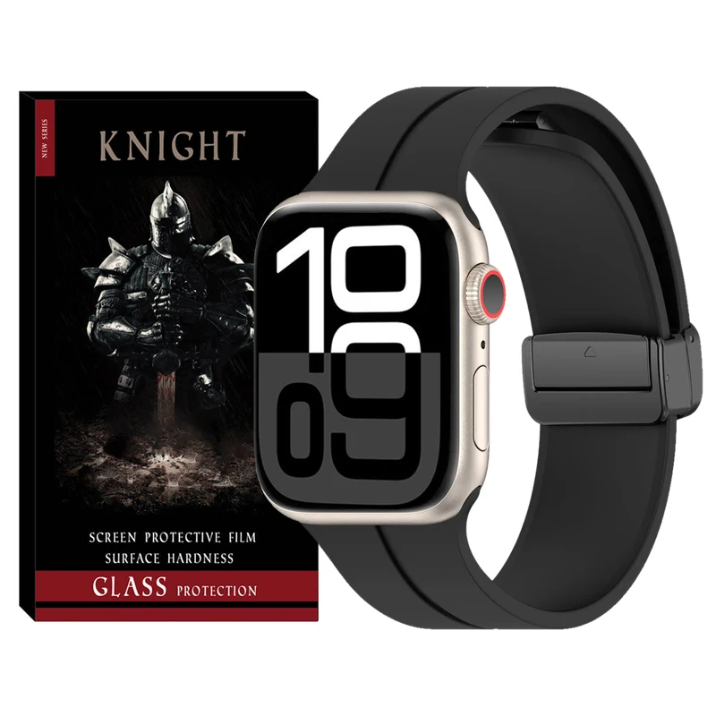 بند نایت مدل Magnetic KT مناسب برای اپل واچ سری 10 سایز 46 میلی متری