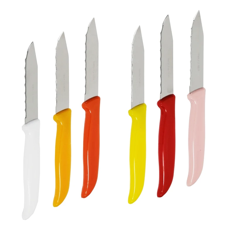 چاقو  مدل اره ای تایتان بسته 6 عددی