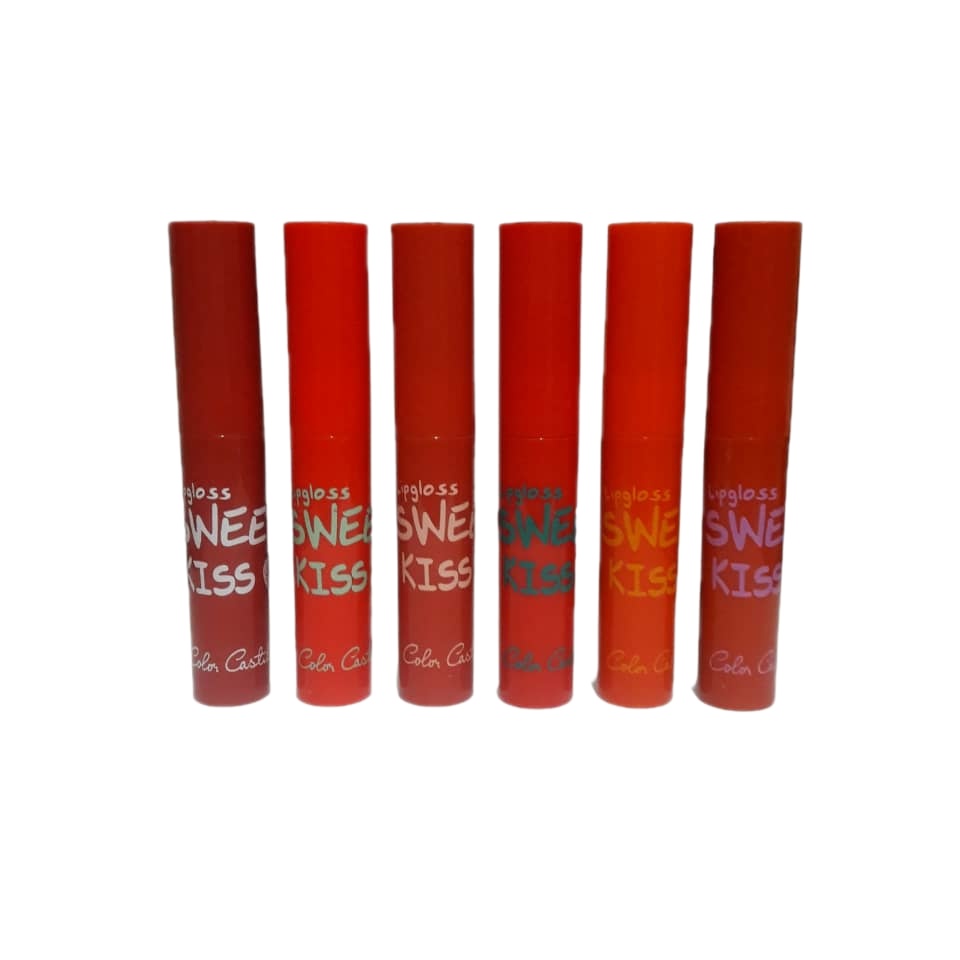 رژ لب مایع سوئیت کیس مدل 01 مجموعه 6 عددی