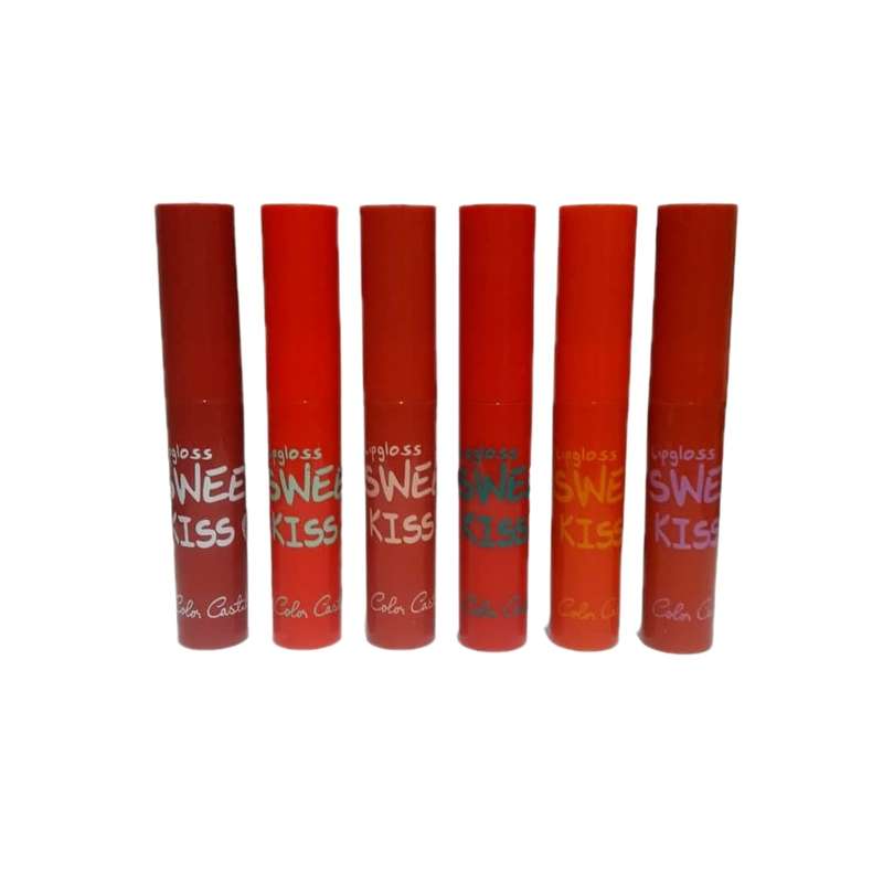 رژ لب مایع سوئیت کیس مدل 01 مجموعه 6 عددی