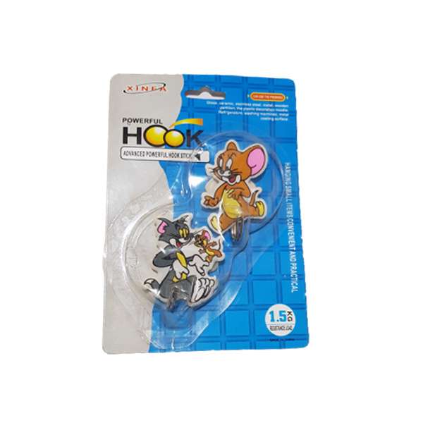 قلاب آویز آشپزخانه زینفا مدل تام و جری مجموعه 2 عددی