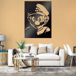 استیکر مدل چوبی طرح قارچ خور کد B04