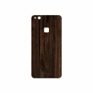 MAHOOT Dark Walnut Wood Cover Sticker for Huawei P10 Lite