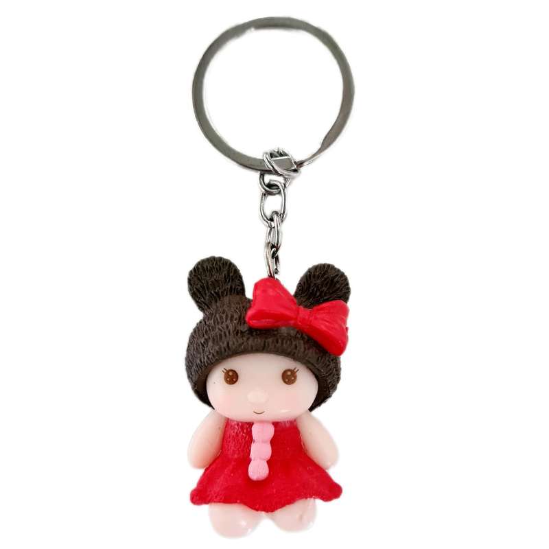 جاکلیدی دخترانه مدل عروسکی کد J 104 جاکلیدی دخترانه مدل عروسکی کد J 104