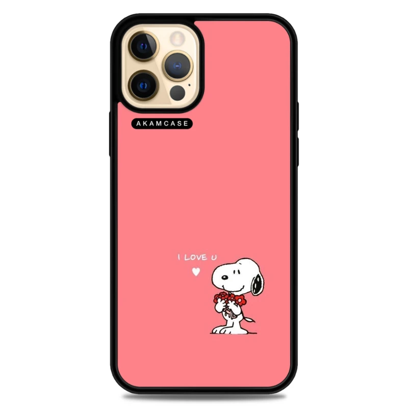 کاور آکام مدل AMC-WA12PRO-SNOOPY-20 مناسب برای گوشی موبایل اپل iPhone 12 Pro