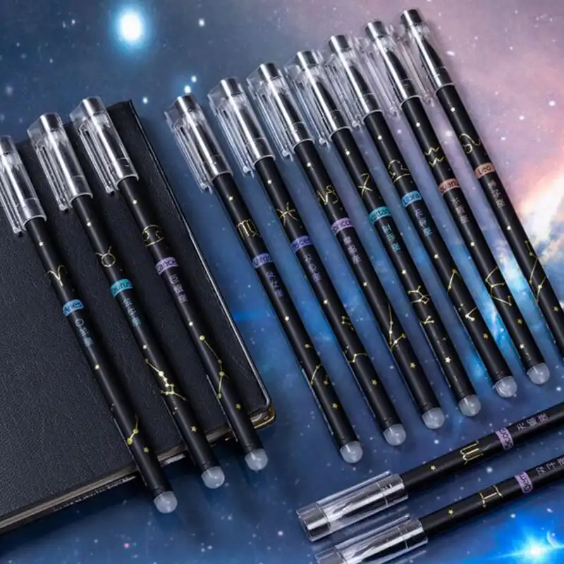 خودکار مدل کهکشانی طرح ماه تولد بسته 12 عددی