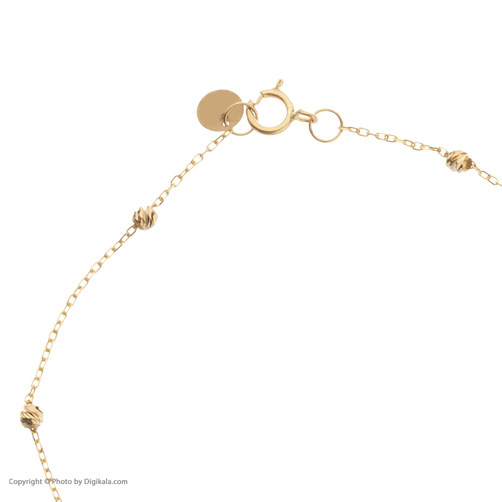 دستبند طلا 18 عیار زنانه ناتروسا مدل NG265 -  - 6