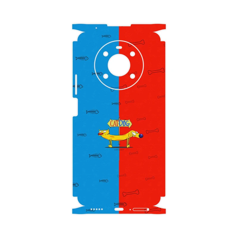 برچسب پوششی ماهوت مدل CatDog-FullSkin مناسب برای گوشی موبایل آنر X9 4G