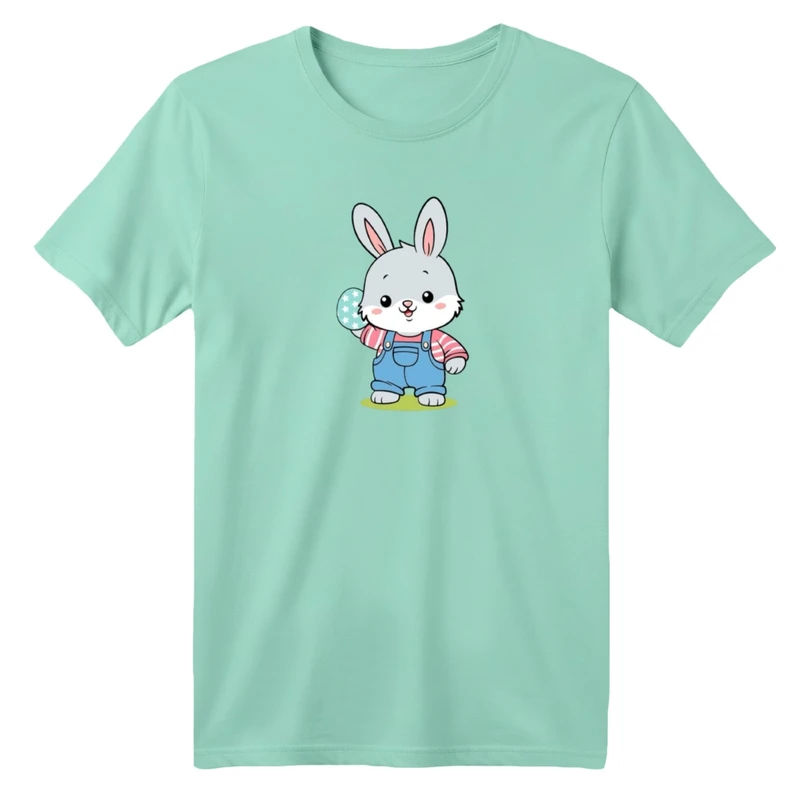 تی شرت آستین کوتاه بچگانه مدل خرگوش کد 04