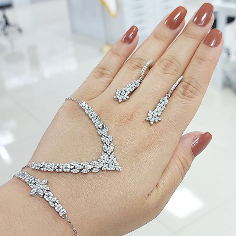 سرویس نقره زنانه جی تی ای مدل 2031