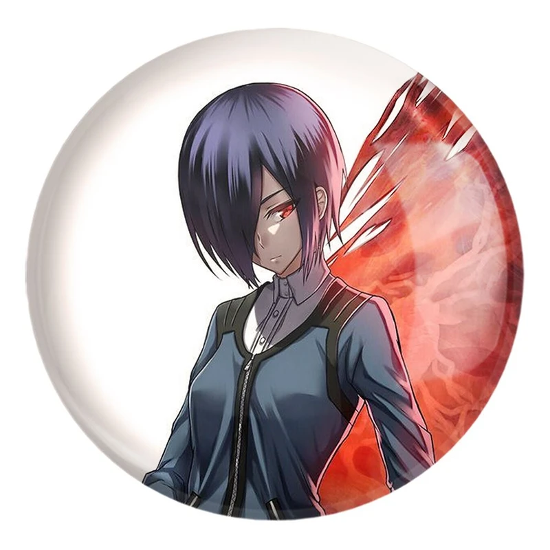 پیکسل خندالو طرح توکو کریشیما انیمه توکیو غول Tokyo Ghoul کد 4908 مدل بزرگ