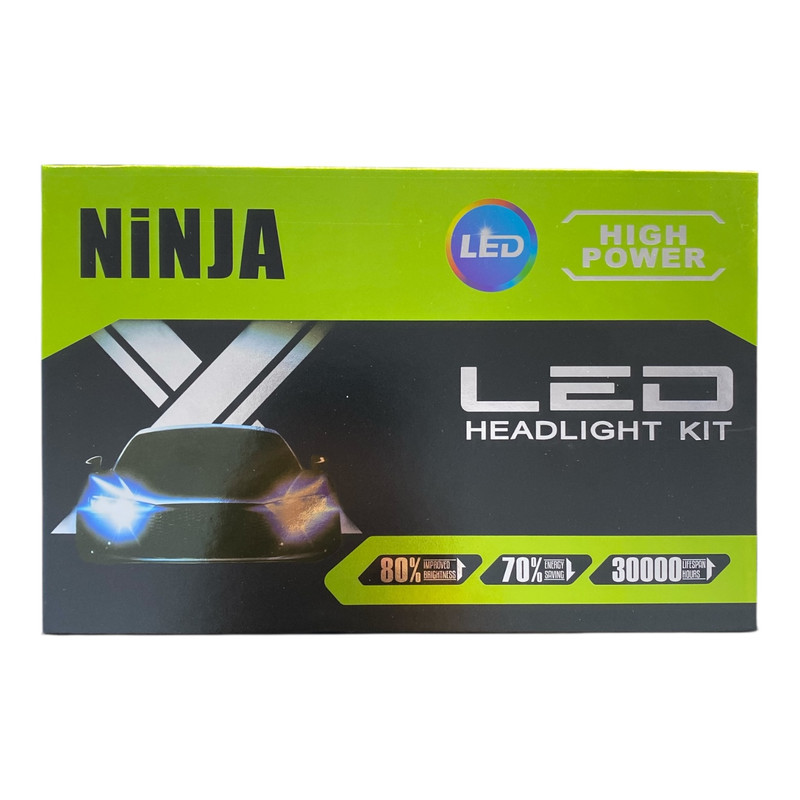 لامپ هدلایت خودرو لنزو مدل NiNJA پایه H1 بسته دو عددی