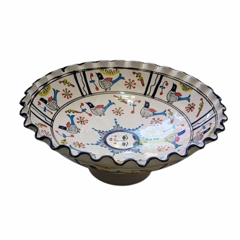 میوه خوری چینی مدل پایه دار خورشید خانم 