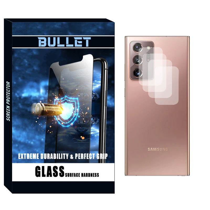 محافظ لنز دوربین بولت مدل BUL-04 مناسب برای گوشی موبایل سامسونگ GALAXY NOTE 20 ULTRA بسته چهار عددی