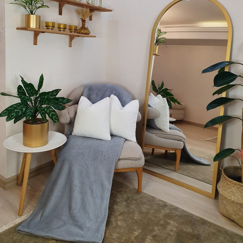 شال مبل ایکیان هوم مدل تدی سایز 190x210 سانتی متر