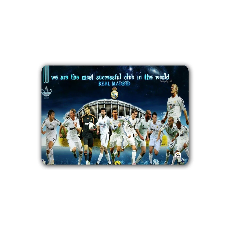 ماوس پد مخصوص بازی شادیت مدل رئال مادرید کد982 سایز37*24 سانتی متر