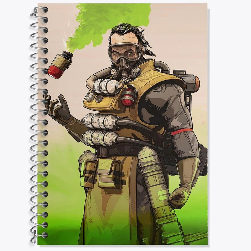 دفتر لغت 50 برگ خندالو مدل caustic ایکس لجند کد 30961