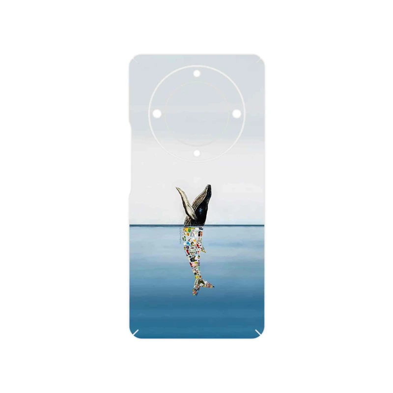 برچسب پوششی ماهوت مدل Collage of Sea Trash مناسب برای گوشی موبایل آنر X9a