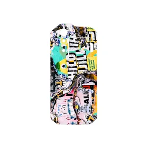 MAHOOT Collage of Teared Paper Cover Sticker for CAT S60
