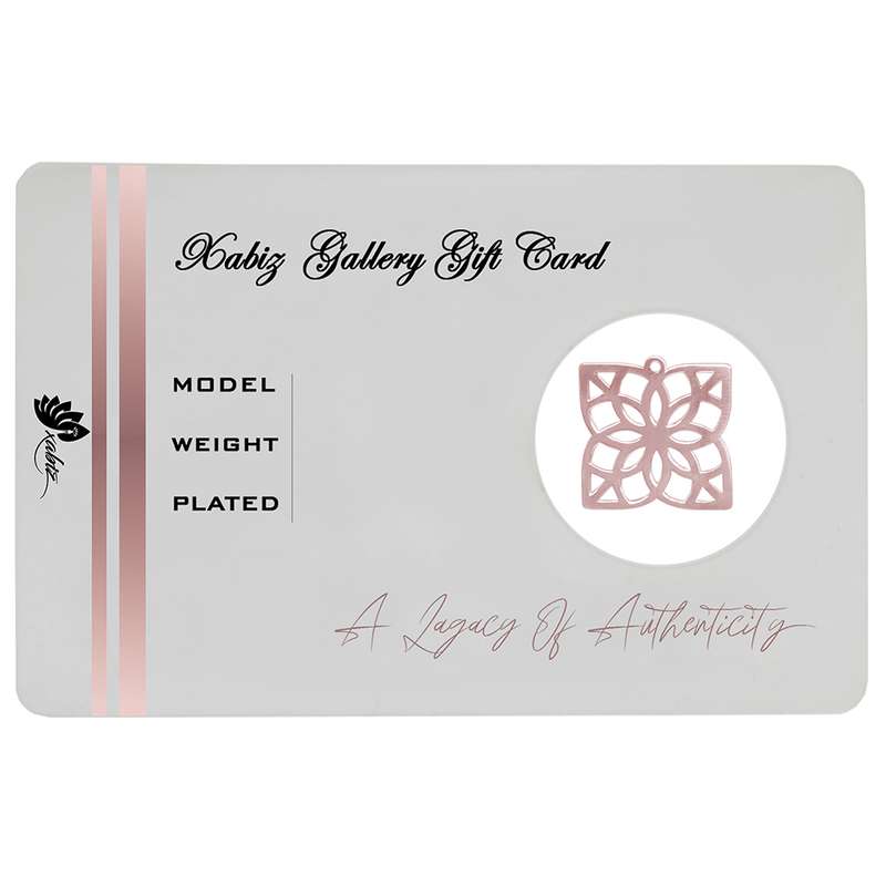 شمش نقره ژابیز مدل اسلیمی مربع کد h86