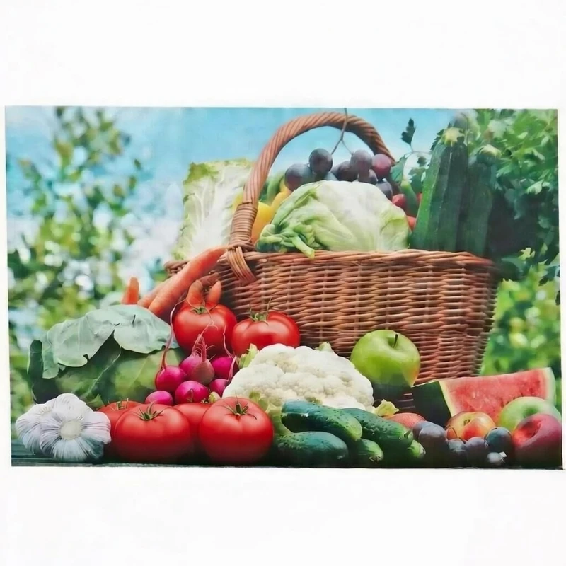 برچسب اجاق گاز طرح سبد سبزیجات کد ss144