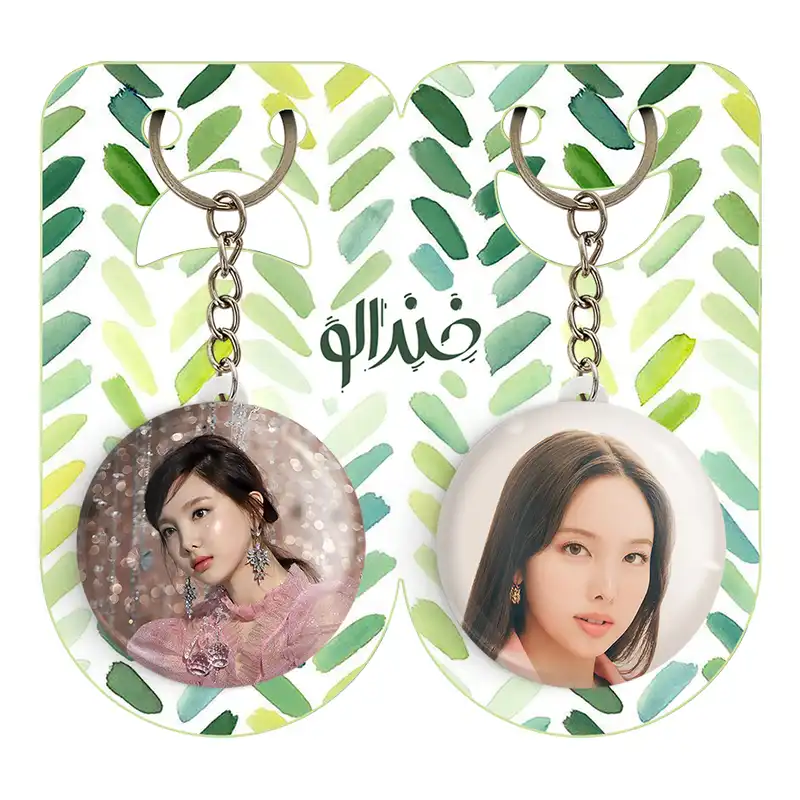 جاکلیدی خندالو مدل نایون گروه توایس TWICE کد 1995019954 مجموعه 2 عددی