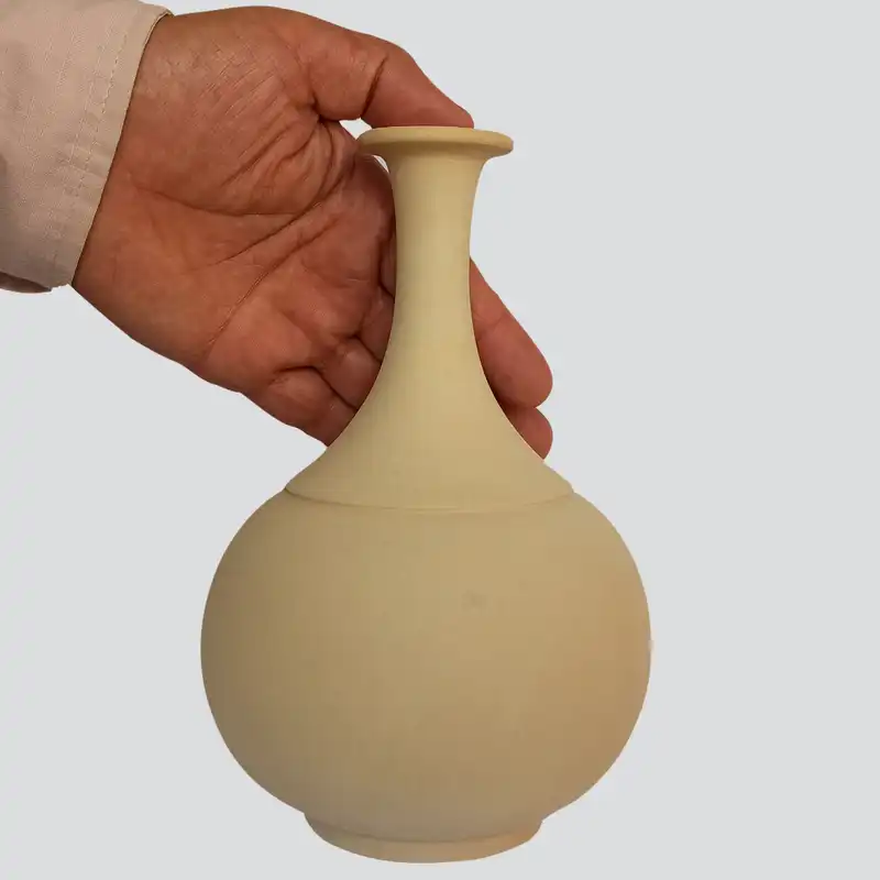 گلدان سفالی مدل سرو کلاسیک کد vas-111