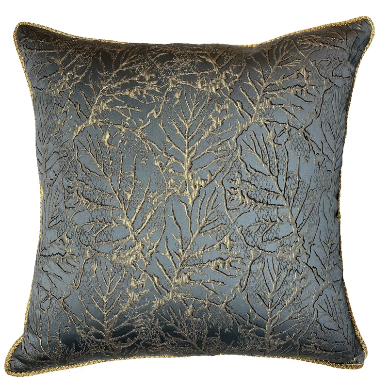 کوسن مدل زمستان طرح برگ سایز 45*45 سانتی متر