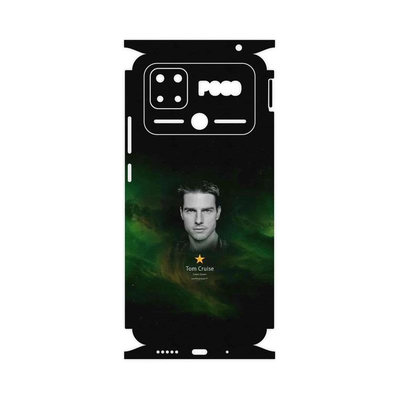 برچسب پوششی ماهوت مدل Tom Cruise-FullSkin مناسب برای گوشی موبایل شیائومی Poco C40
