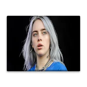 کاشی اطلس آبی طرح خواننده بیلی آیلیش  مدل T5552