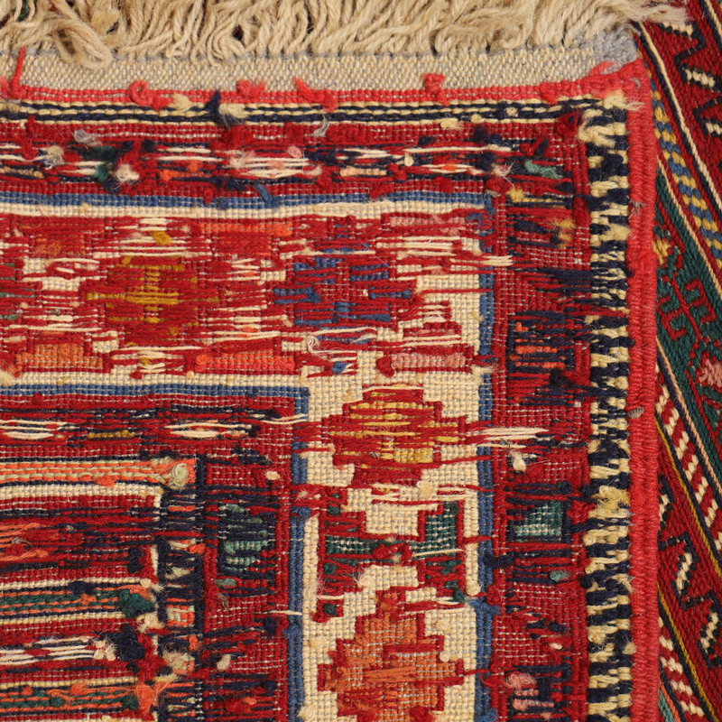 گلیم دستبافت نیم متری مدل ورنی کد 40201192