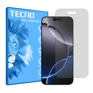 Tecno Resistant model transparent screen protector suitable for Apple iPhone 16 Pro mobile phone