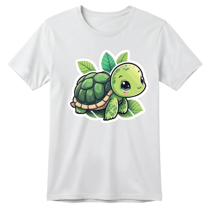 تی‌شرت آستین کوتاه بچگانه مدل لاکپشت کد p3 