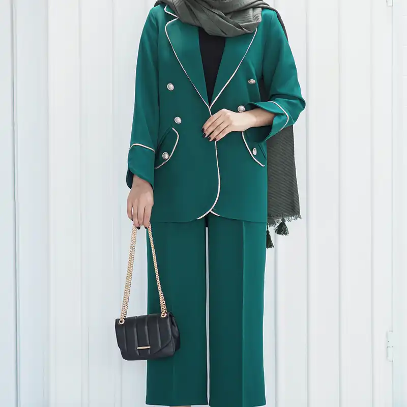 مانتو و شلوار زنانه السانا مدل گلشن کد 178421