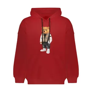 هودی زنانه مدل لش استایل تدی کد ART-2052-HSR