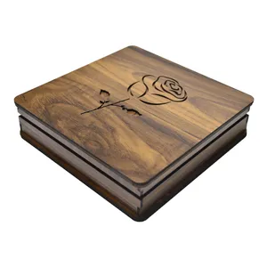 جعبه هدیه مدل GB102 - طرح شاخه گل