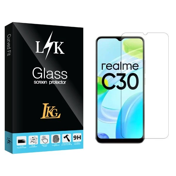 محافظ صفحه نمایش ال کا جی مدل LKK مناسب برای گوشی موبایل ریلمی C30