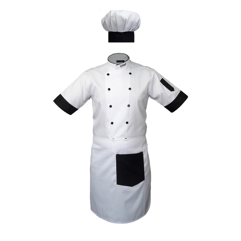 لباس کار مدل A54 رنگ سفید