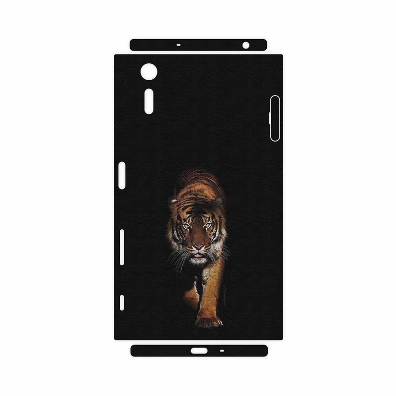 برچسب پوششی ماهوت مدل Wild Tiger-FullSkin مناسب برای گوشی موبایل سونی Xperia XZ