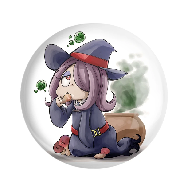 مگنت خندالو مدل سوسی انیمه جادوگران کوچک Little Witch Academia  کد 22847