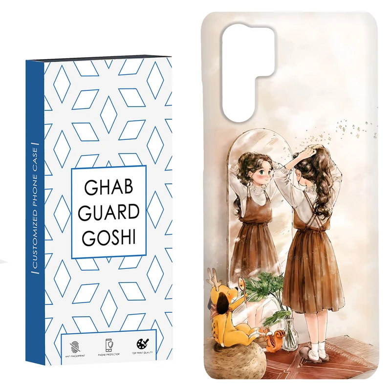 کاور قاب گارد گوشی طرح دخترانه کد Dimo-019 مناسب برای گوشی موبایل هوآوی P30 Pro