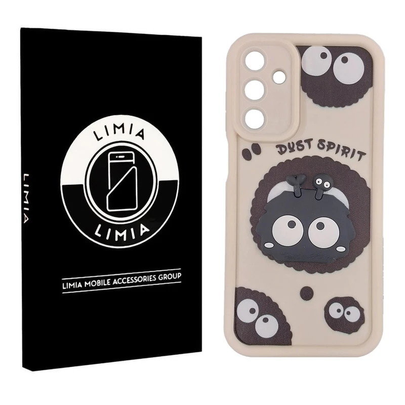 کاور لیمیا مدل سولید لنزدار طرح عروسکی برجسته مناسب برای گوشی موبایل سامسونگ Galaxy A25