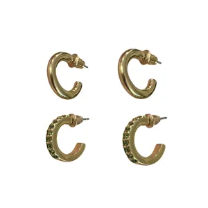 گوشواره زنانه مدل 456 بسته ۲ عددی