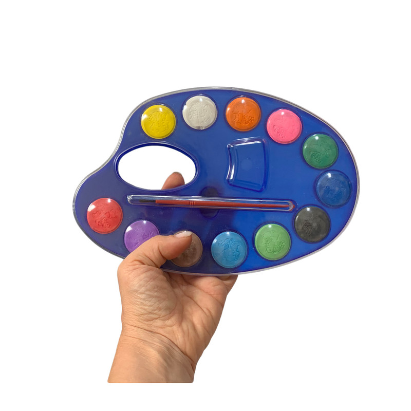 آبرنگ 12 رنگ مدل فیل کوچولو