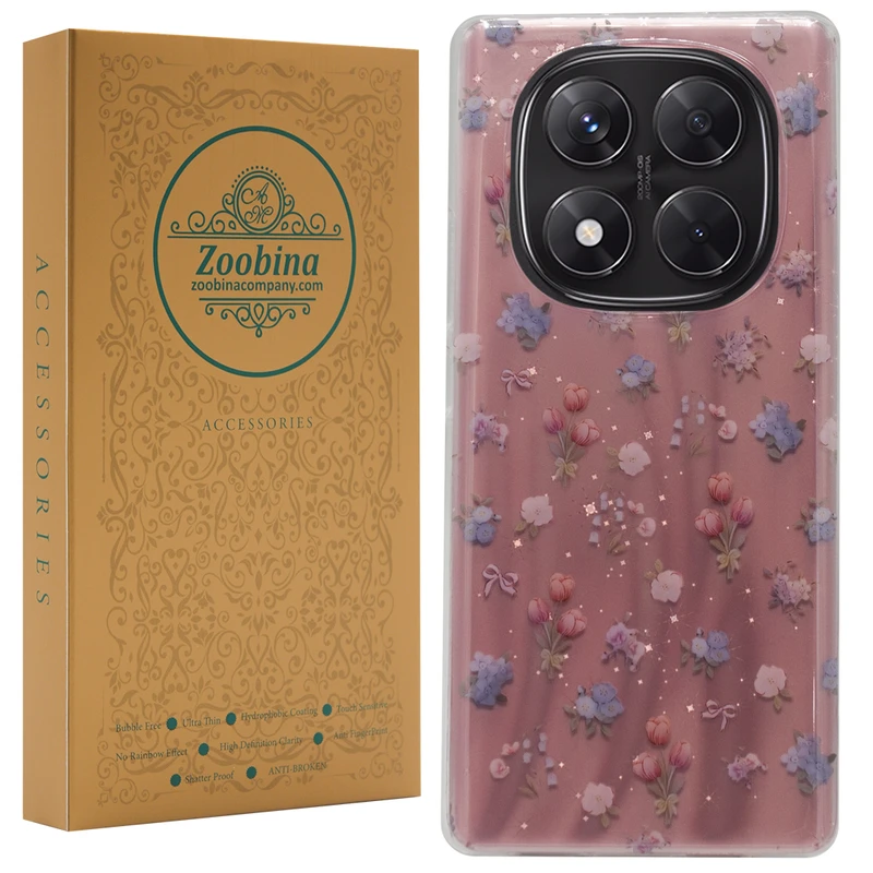 کاور زوبینا مدل Cena مناسب برای گوشی موبایل شیائومی Redmi Note 14 Pro 4G