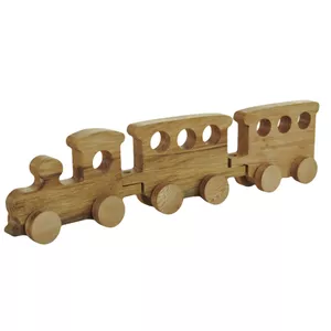قطار بازی مدل چوبی راش